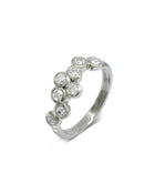 Water Bubbles Diamond Eternity Ring (Large) Ring Pruden and Smith Platinum  