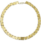 Marwar Hammered Squares Necklace by Pruden and Smith | MarwarHammeredSquaresNecklace.jpg