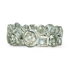 Bubbles Multi Shape Diamond Eternity Ring Ring Pruden and Smith Platinum  