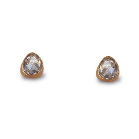 18ct Rough Diamond Earstuds Earring Pruden and Smith   