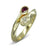 Ruby Emerald Sapphire Diamond Moi et Toi Ring by Pruden and Smith | RubyDiamondMoietToiRing.jpg