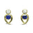 Sapphire Diamond Spiky Earstuds by Pruden and Smith | Sapphire-Diamond-Spiky-Earstuds.jpg