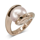 Suspended Pink Pearl Ring Ring Pruden and Smith   