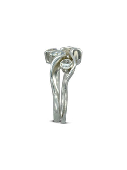 Water Bubbles Two Strand Diamond Ring Ring Pruden and Smith   