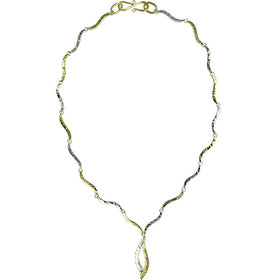 Two Color Gold Forged Necklace by Pruden and Smith | TwoColorGoldForgedNecklace.jpg