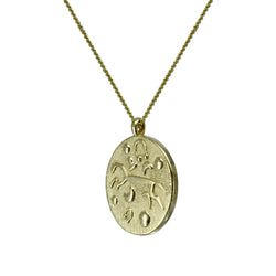 Bespoke Gold Pendant with White Horse Of Uffington Pendant Pruden and Smith   