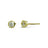 Round Diamond Earstuds by Pruden and Smith | Yellow-gold-diamond-taper-earstuds-2.jpg