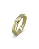 Vintage Wedding Ring (Engraved) Ring Pruden and Smith 18ct Yellow Gold  