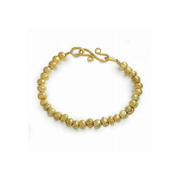 Nugget 9ct Gold Bracelet Bracelet Pruden and Smith   