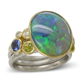 Opal Stacking Ring Ring Pruden and Smith   