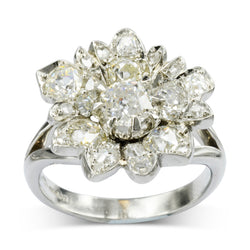 Vintage Flower Diamond Dress Ring by Pruden and Smith | platinum-and-diamond-vintage-flower-dress-ring.jpg