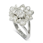 Vintage Flower Diamond Dress Ring Ring Pruden and Smith   