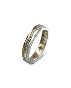 Trap Thirty Diamond Rose Gold Full Eternity Ring Ring Pruden and Smith 9ct White Gold & 9ct Rose Gold  