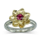 Ruby Lotus Flower Ring by Pruden and Smith | ruby-lotus-dress-ring3.jpg