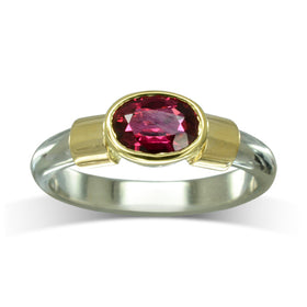 Ruby Solitaire Ring by Pruden and Smith | ruby-shoulder-ring-1.jpg