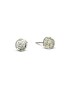 Spiral Diamond Stud Earrings Earring Pruden and Smith   