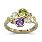 Water Bubbles Suffragette 9ct Yellow Gold Ring Ring Pruden and Smith Default Title  
