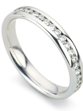 Eternity Ring Diamond Ring Pruden and Smith Platinum 100% 