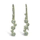Diamond Bubbles White Gold Earrings Earring Pruden and Smith   